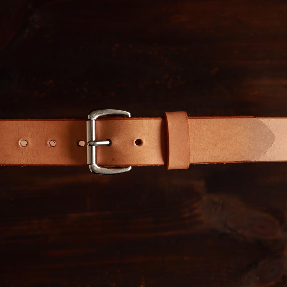Mens-leather-belt-no1-natural-stainless-4 DIY Leather Belt Pattern