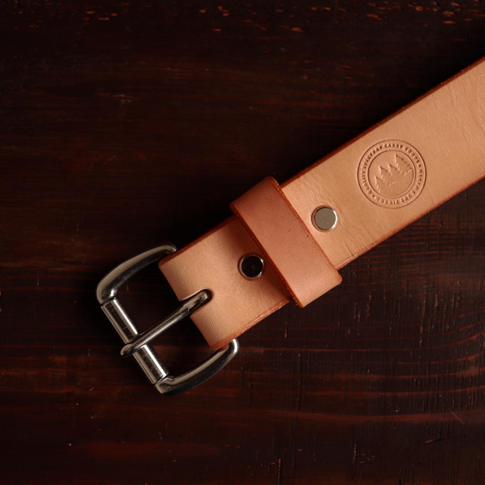Mens-leather-belt-no1-natural-stainless-5 DIY Leather Belt Pattern