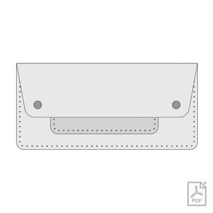 Minimalist Trucker Wallet Pattern