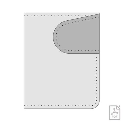 Short Biker Wallet Pattern